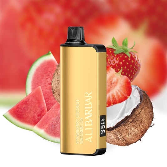 Alibarbar Ingot 9000 Strawberry Coconut Watermelon